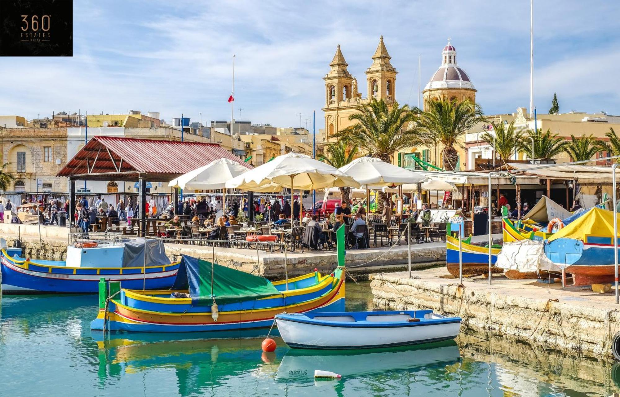 Beautiful 3Br Home With Private Balcony With Wifi & Ac By 360 Estates Marsaxlokk Esterno foto